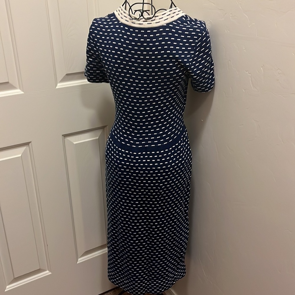 Like New Kate Spade Striped Sweater Nautical Dress M 8 10 12 - Picture 5 of 9